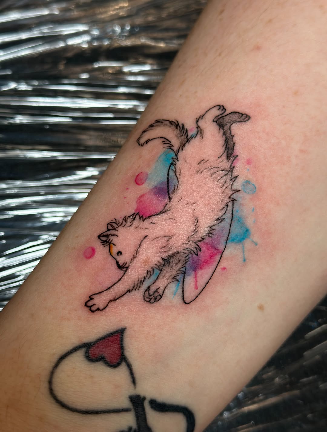 Tattoo by @tiagobrittotattoo โ watercolor