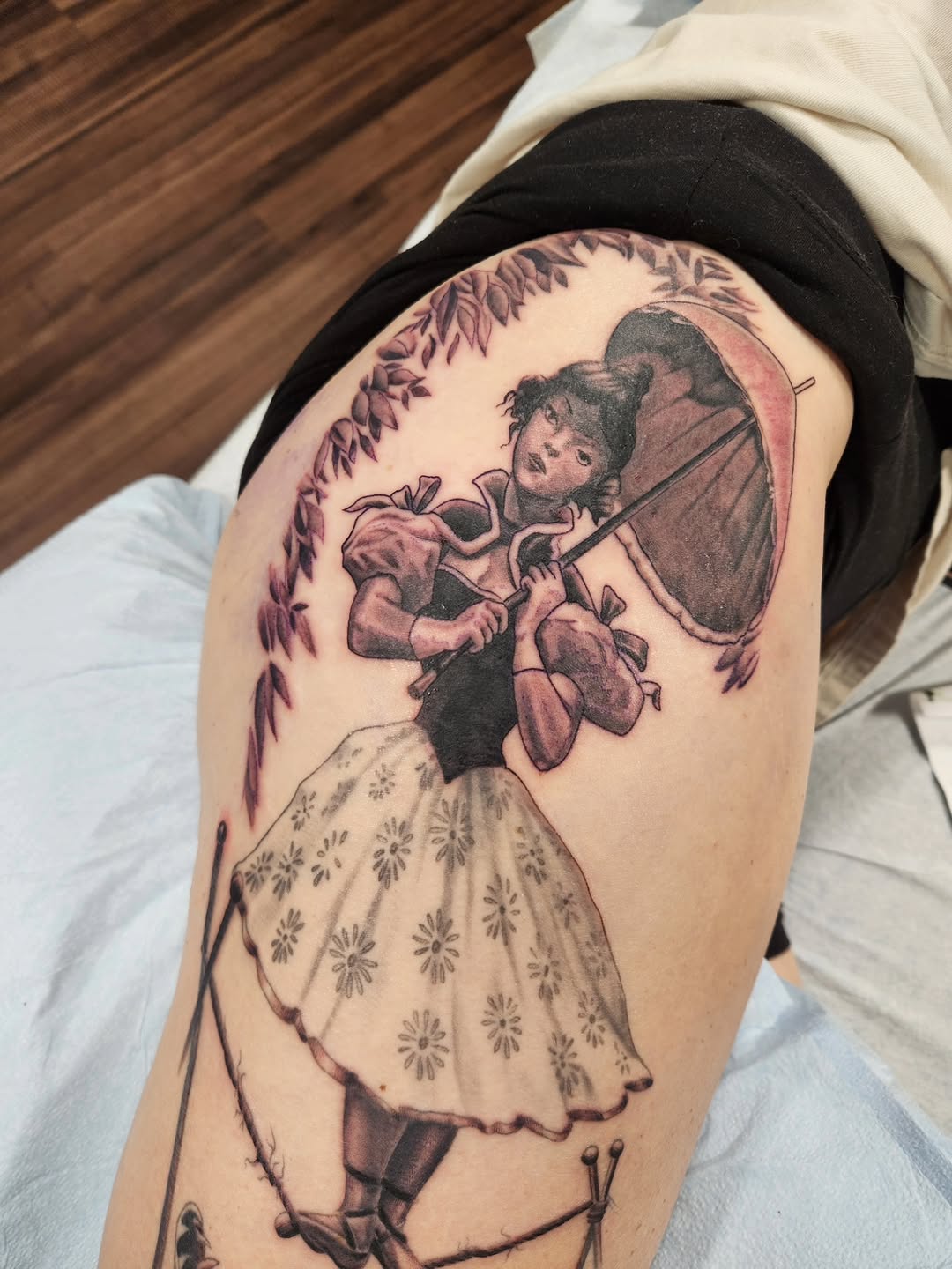 Tattoo by @jeffberm — realism, black_and_grey