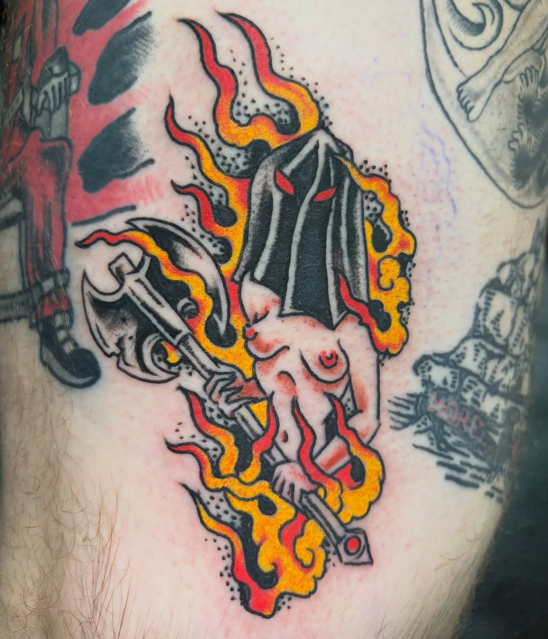 Tattoo by @gabieliatattoo — american_traditional