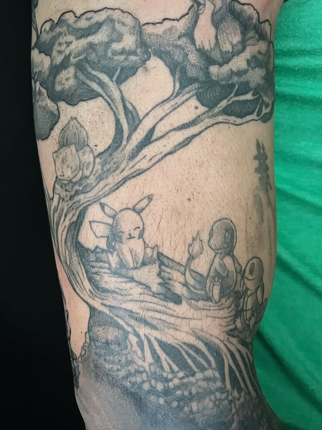 Tattoo by @maggieatattoo — black_and_grey, realism