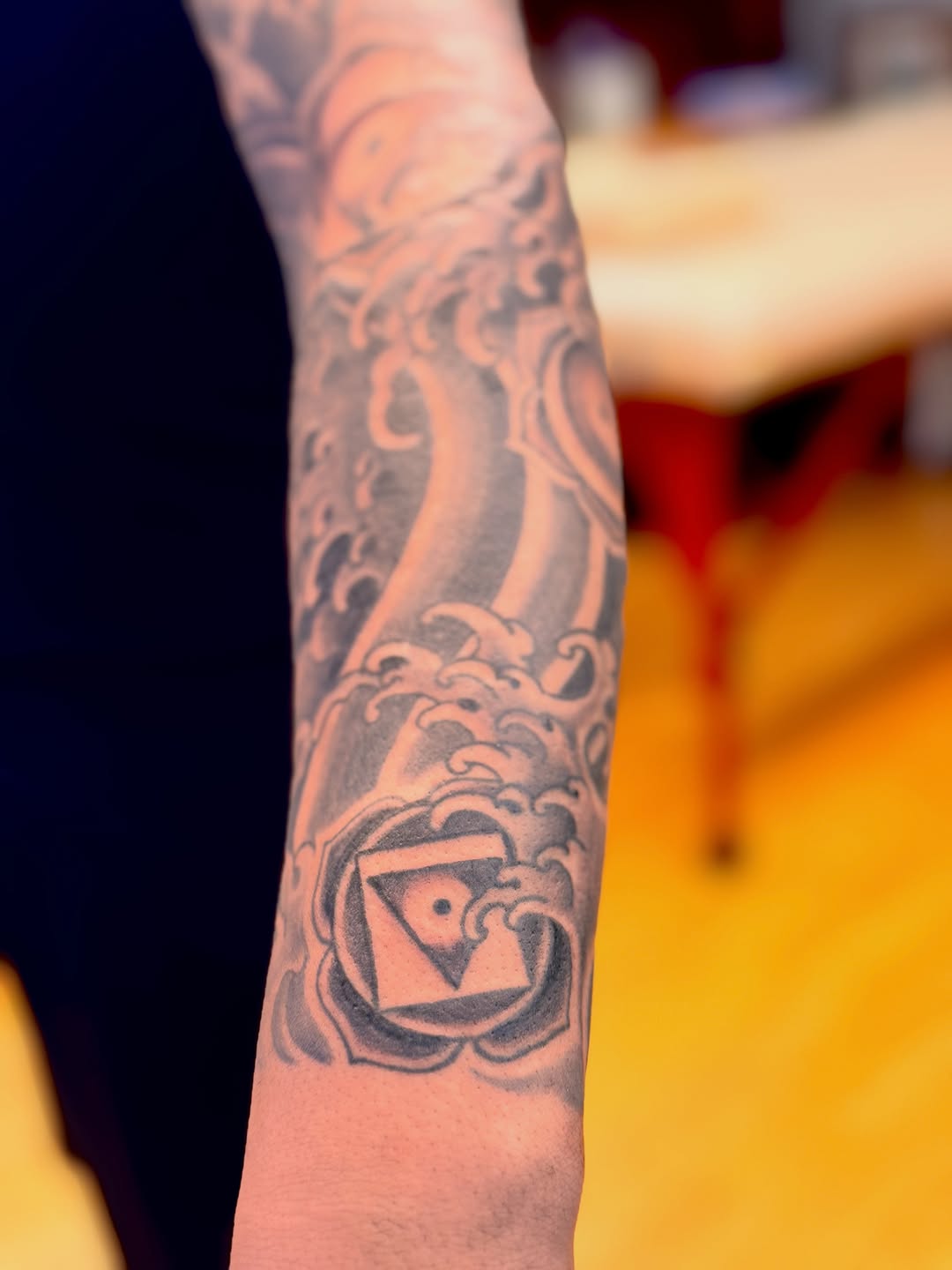 Tattoo by @brianhutflies — black_and_grey, illustrative