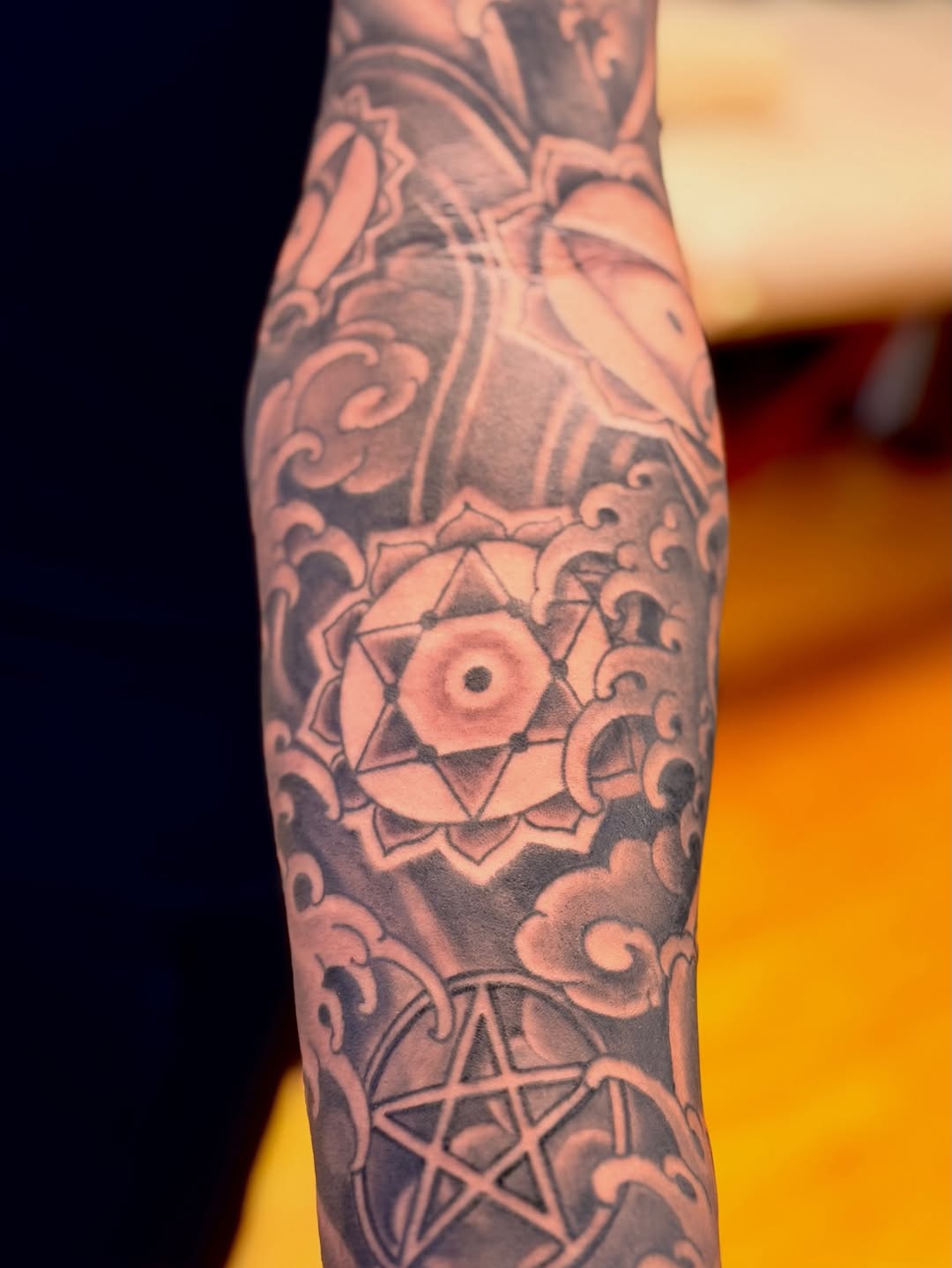 Tattoo by @brianhutflies — black_and_grey, illustrative