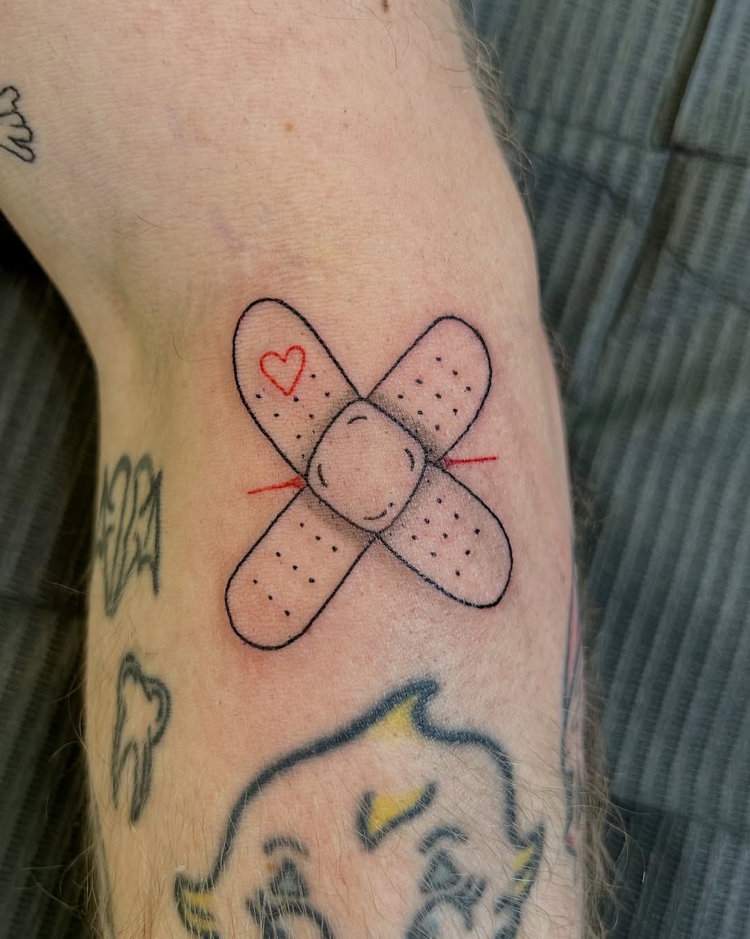Tattoo by @scratch.witch — ignorant, fine_line
