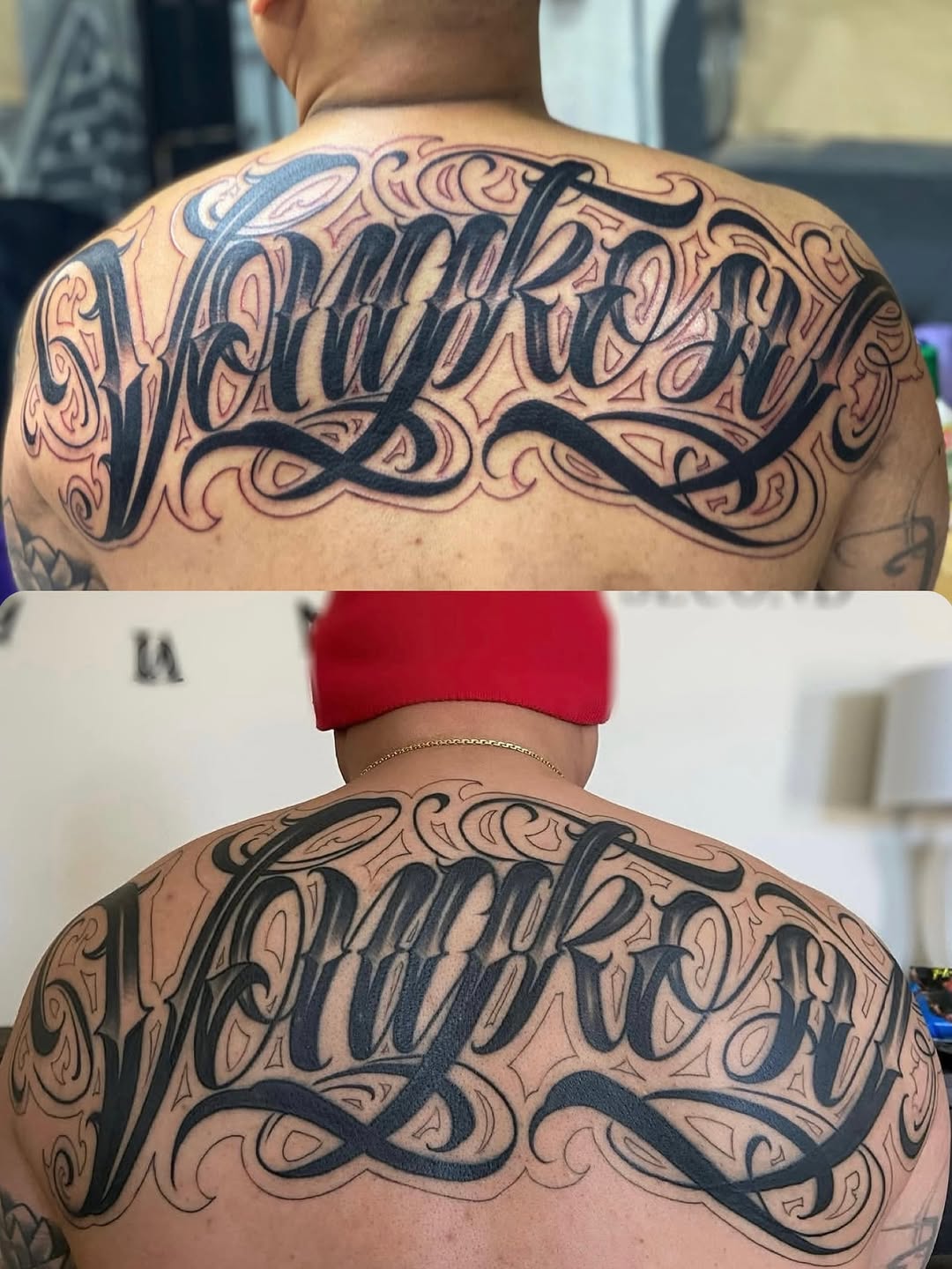Tattoo by @lexmiranda — chicano, lettering_script