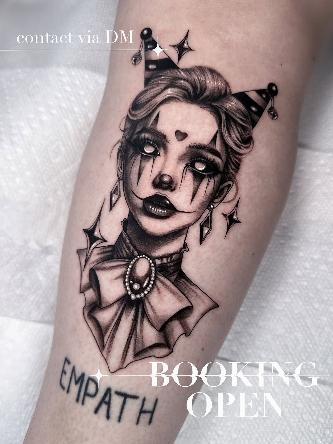 Tattoo by @tommytattoo333 — black_and_grey, realism