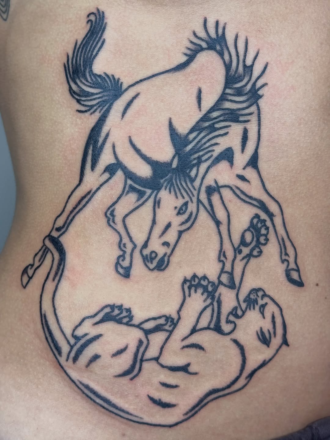 Tattoo by @zap.mommy — american_traditional