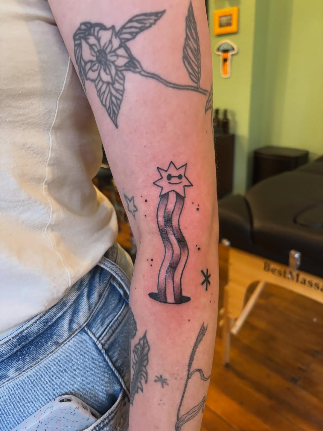 Tattoo by @easy_peezy_pokes โ ignorant, black_and_grey