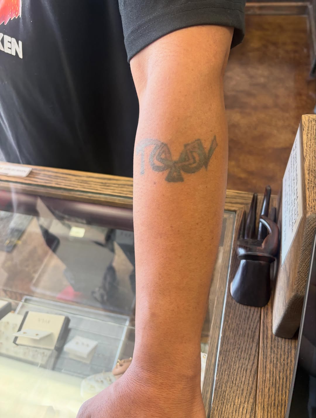 Tattoo by @wwhiterrabbit — black_and_grey