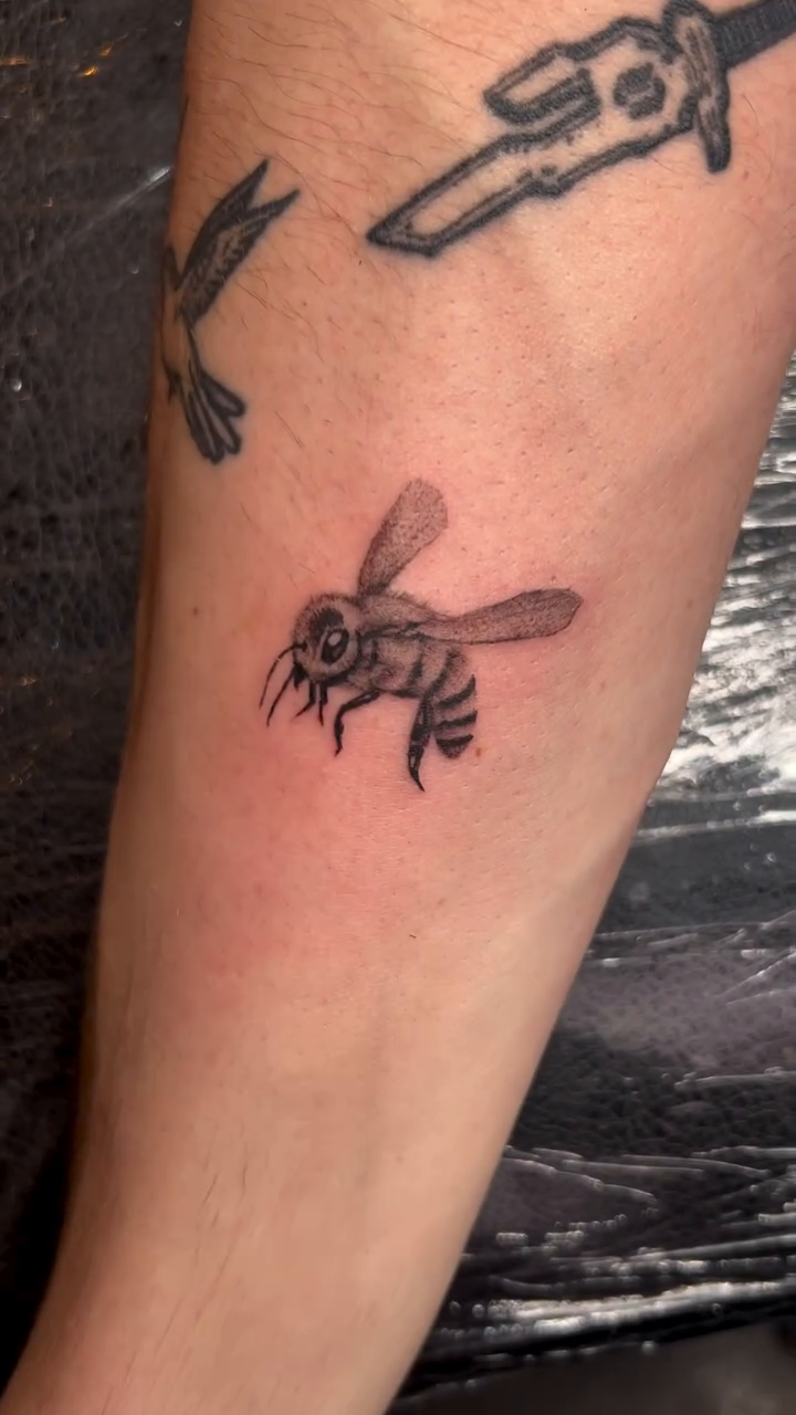Tattoo by @a.real.otaku.tattoos — illustrative, black_and_grey