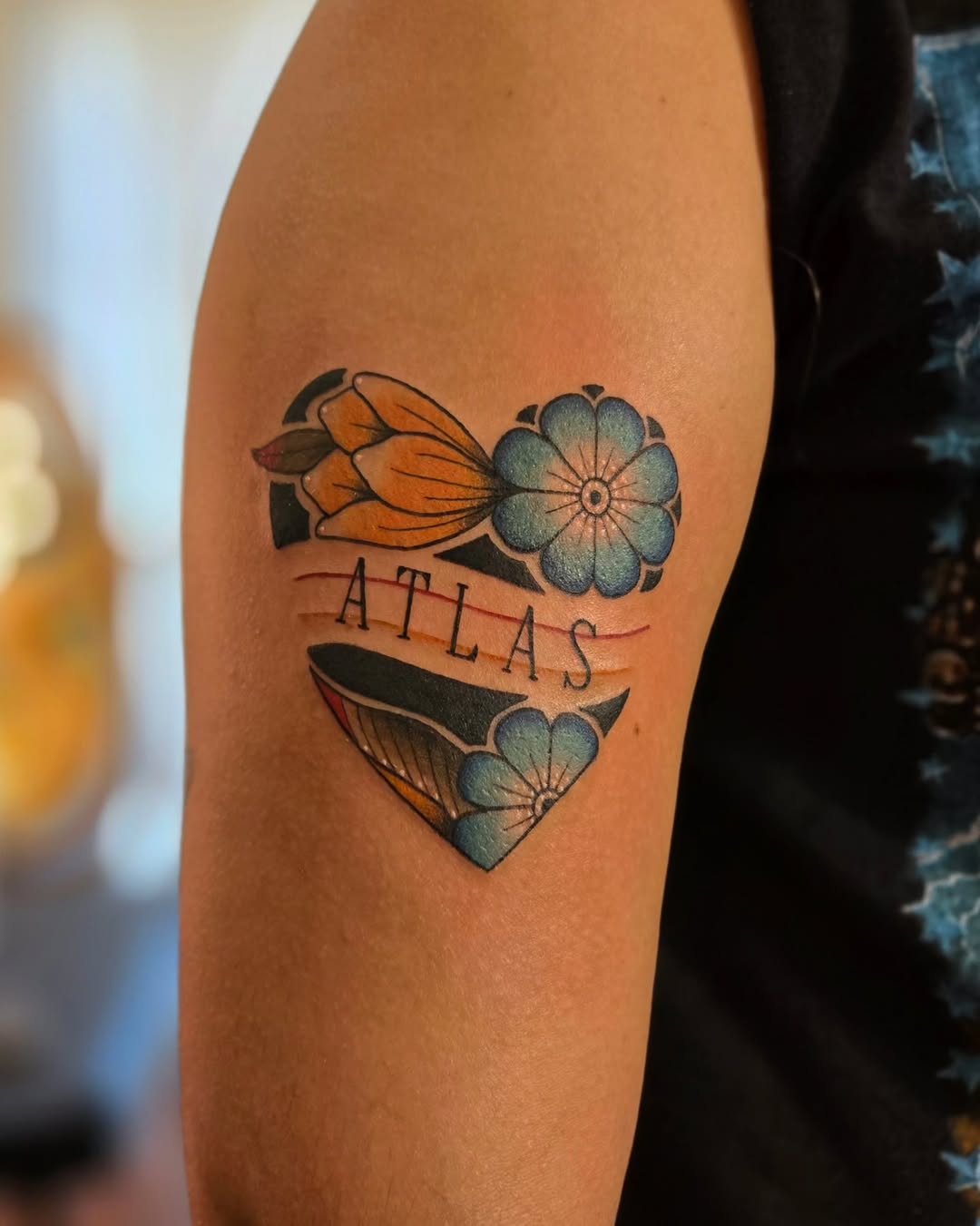 Tattoo by @typewriter.tattoos — american_traditional