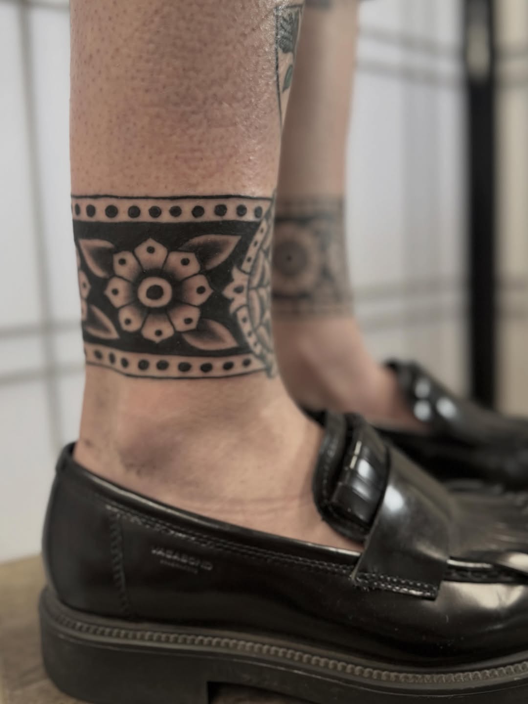 Tattoo by @micahnorman — blackwork, ornamental