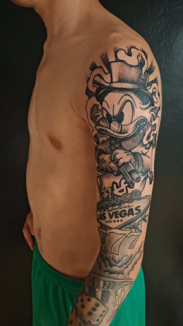 Tattoo by @612tattoobyjuanma — black_and_grey