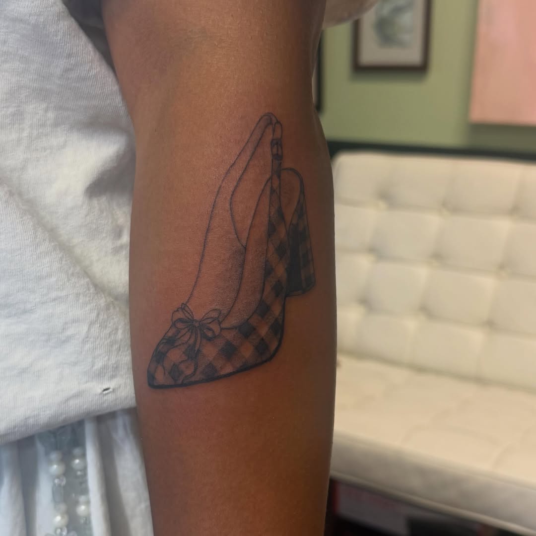 Tattoo by @tattoosbytaytum — illustrative, black_and_grey