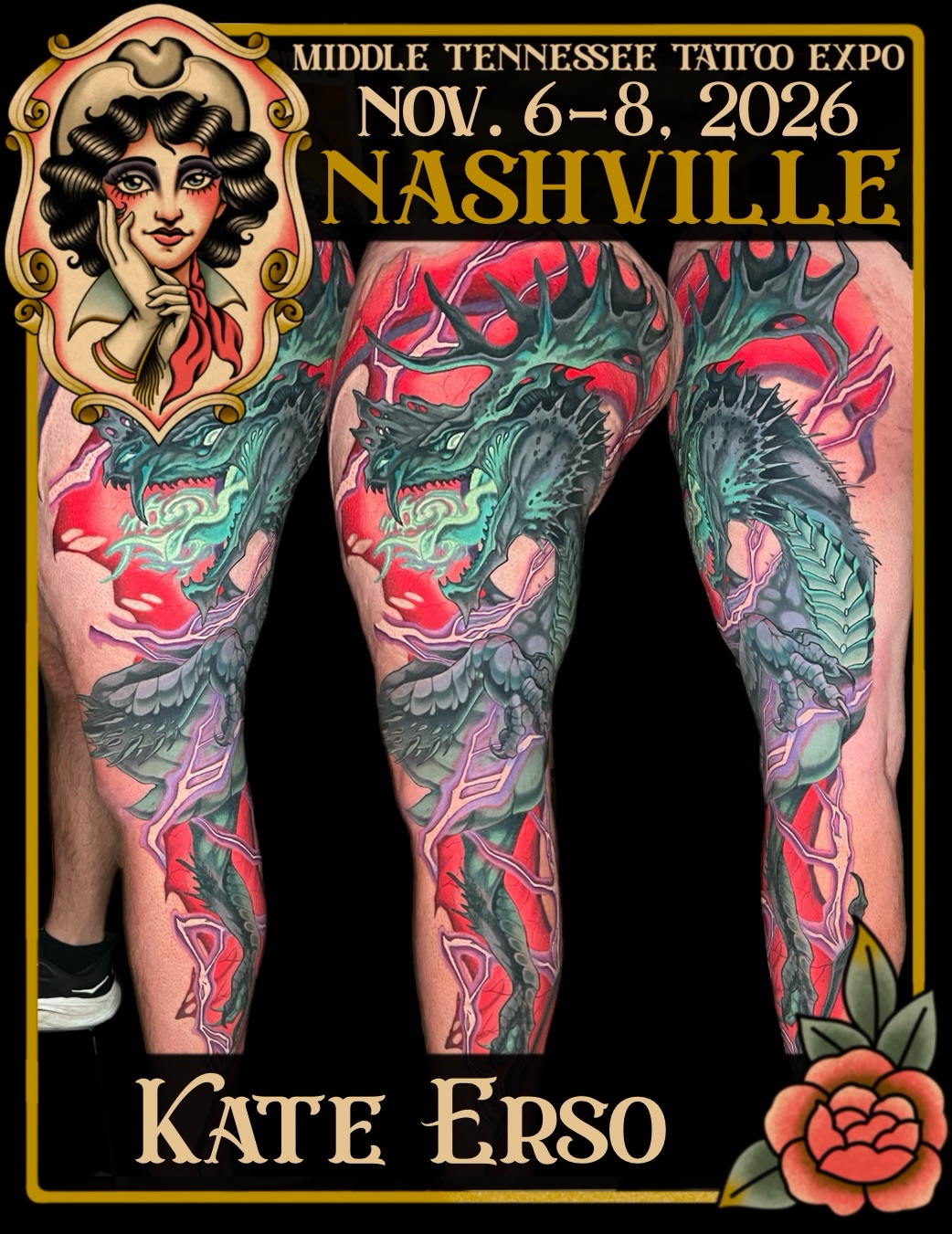 Tattoo by @hairofthehound — japanese_irezumi, neo_traditional