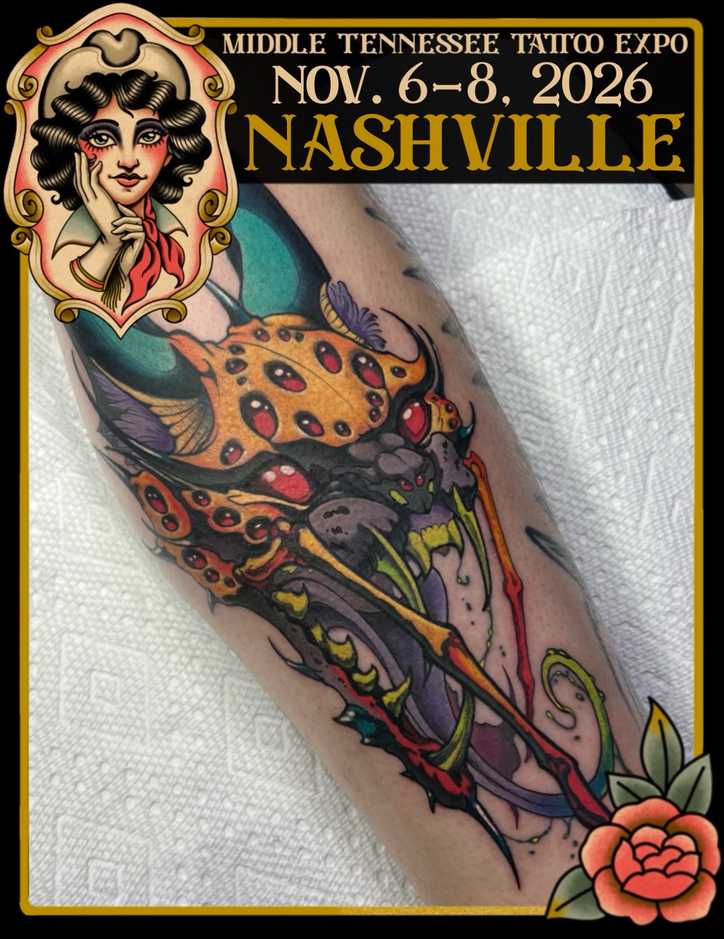 Tattoo by @hairofthehound — new_school, dark_realism