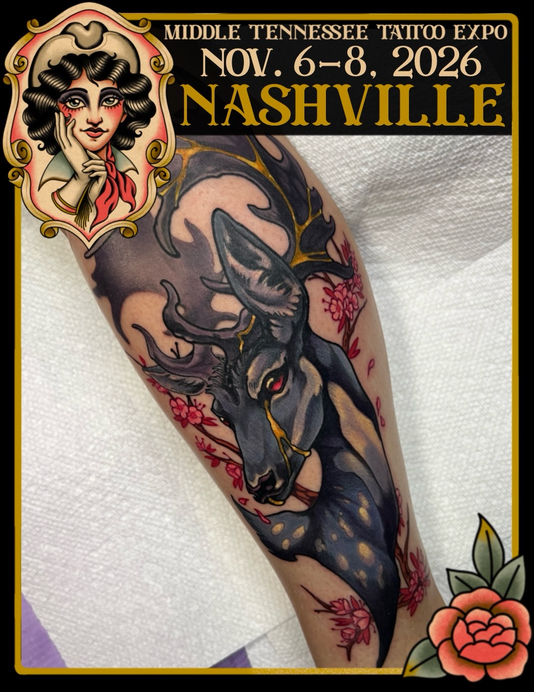 Tattoo by @hairofthehound — dark_realism, new_school