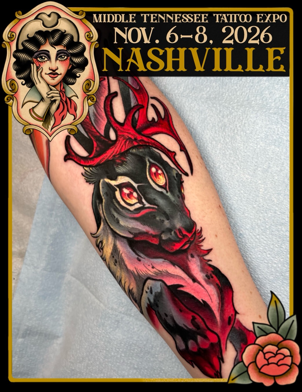 Tattoo by @hairofthehound — neo_traditional, dark_realism