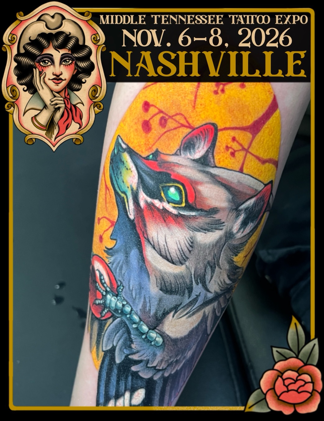 Tattoo by @hairofthehound — neo_traditional, realism