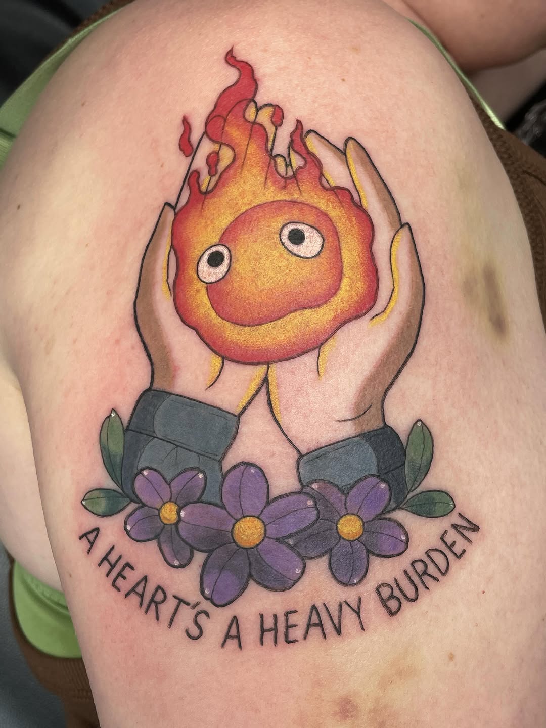 Tattoo by @babybishtattoos — anime