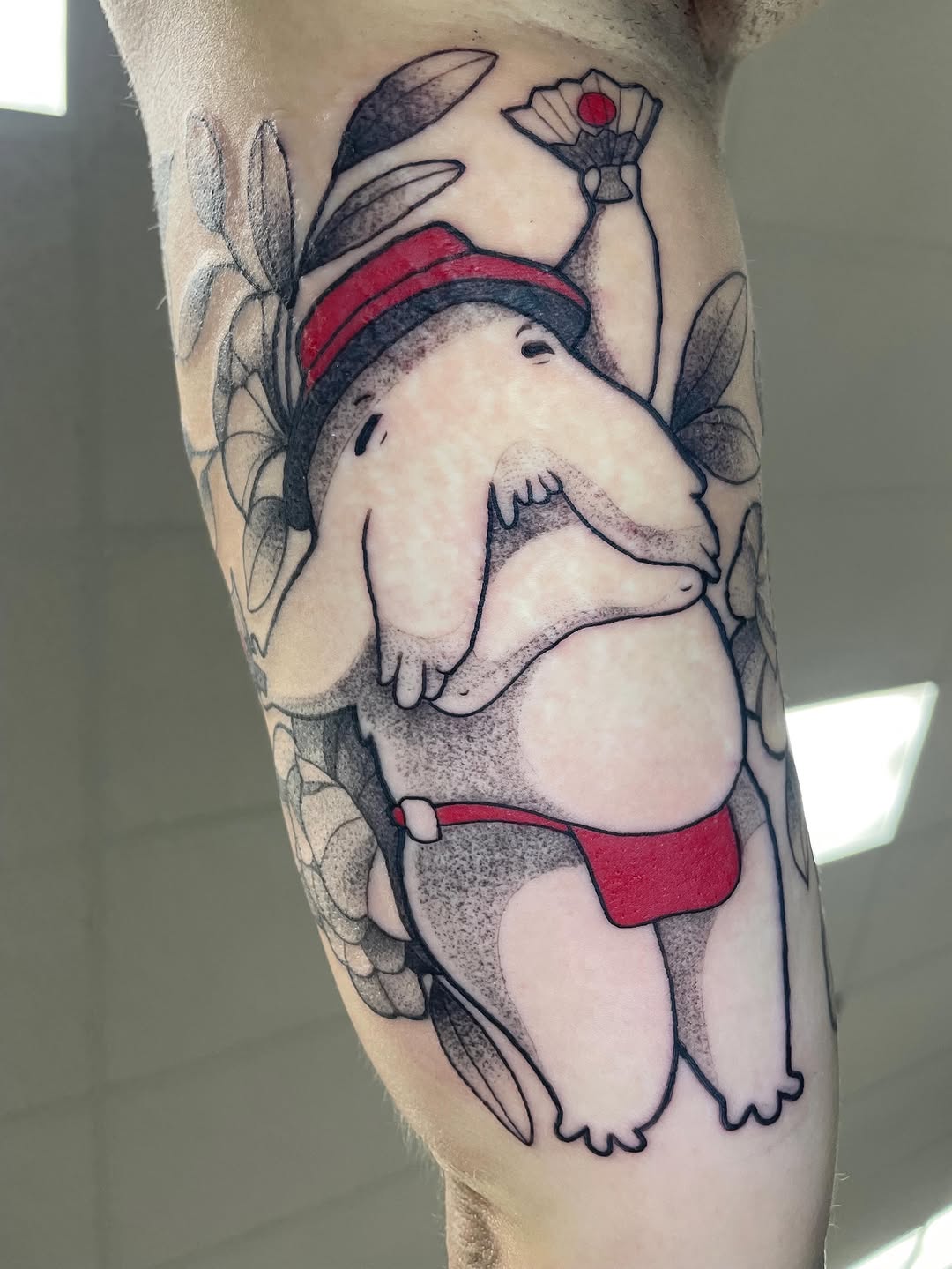 Tattoo by @babybishtattoos — anime