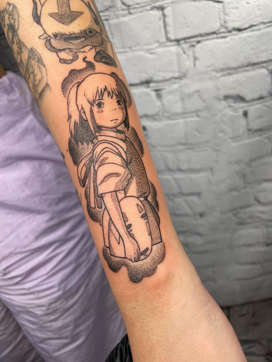 Tattoo by @babybishtattoos — anime