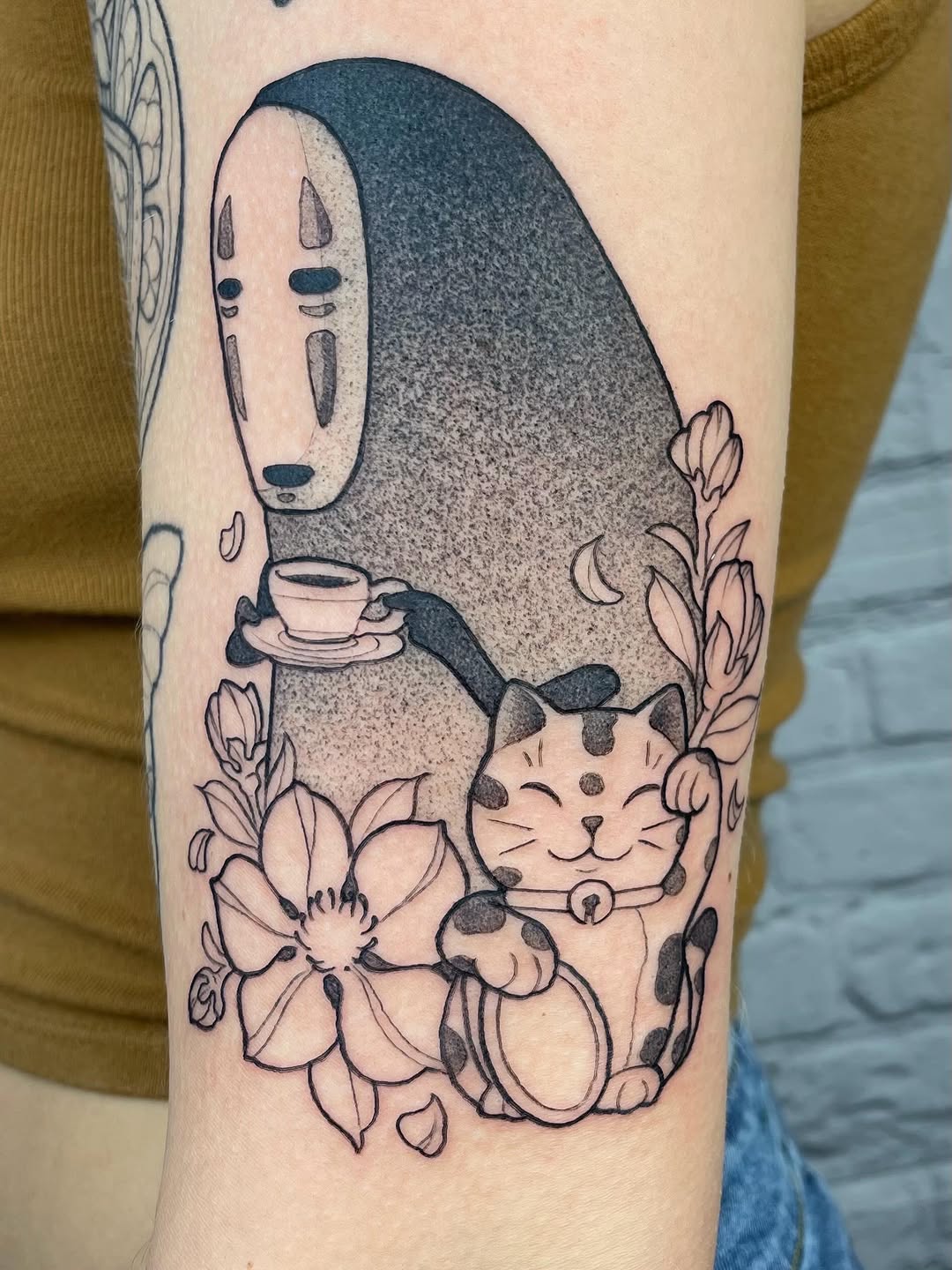 Tattoo by @babybishtattoos — black_and_grey