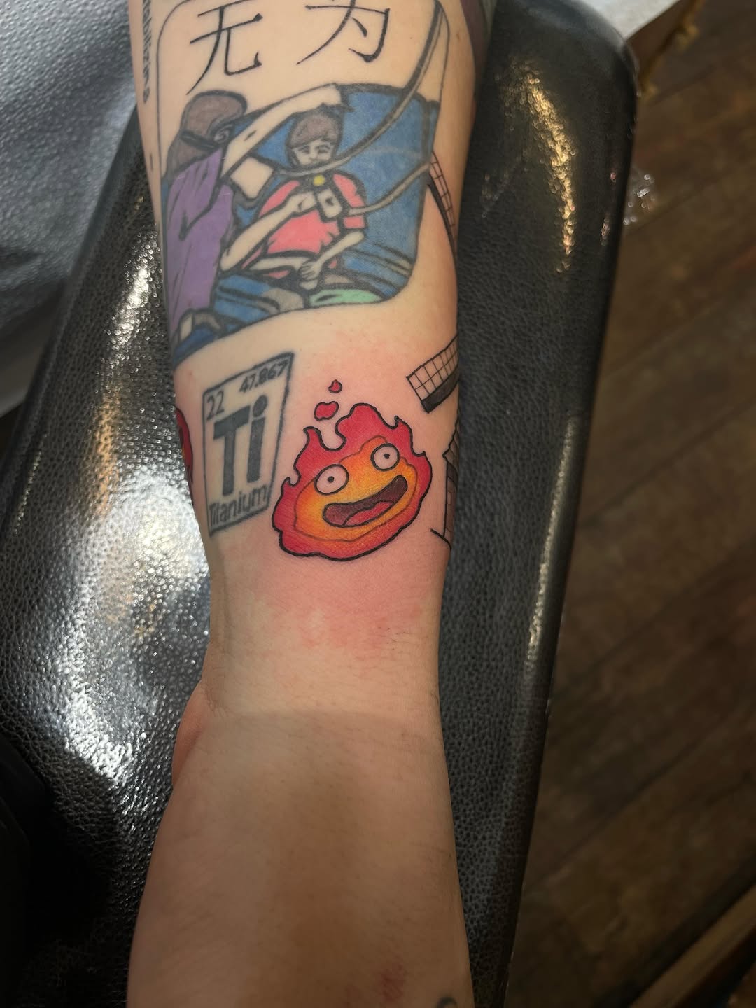 Tattoo by @babybishtattoos — anime