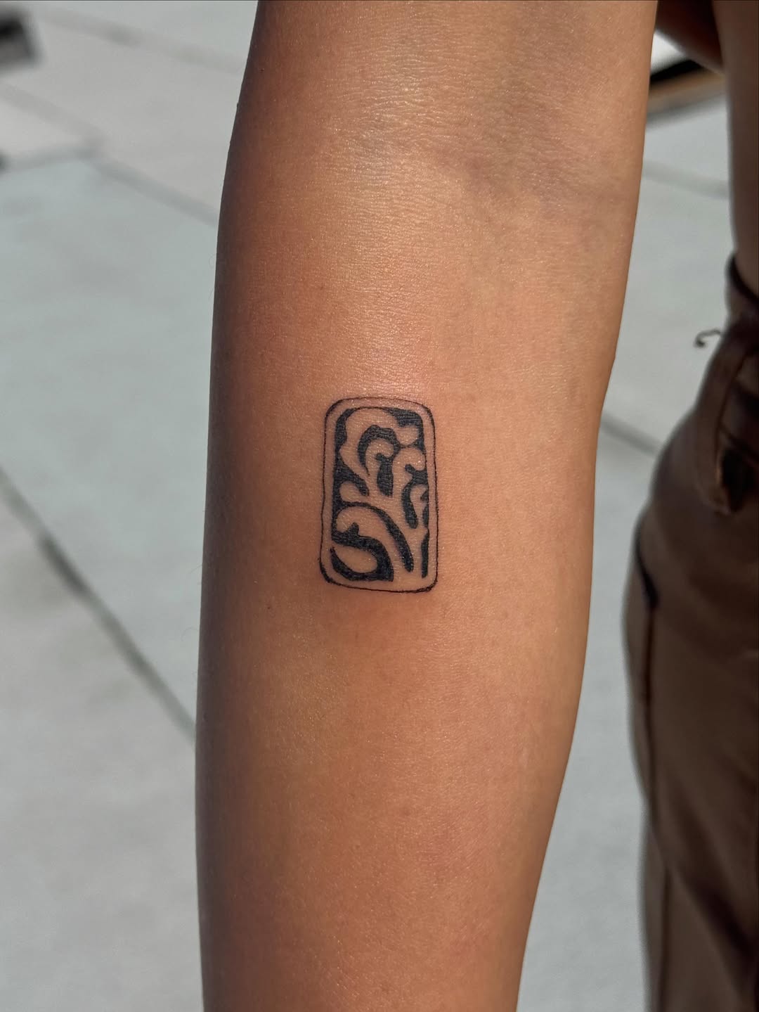 Tattoo by @mr.smiley___ — illustrative, blackwork