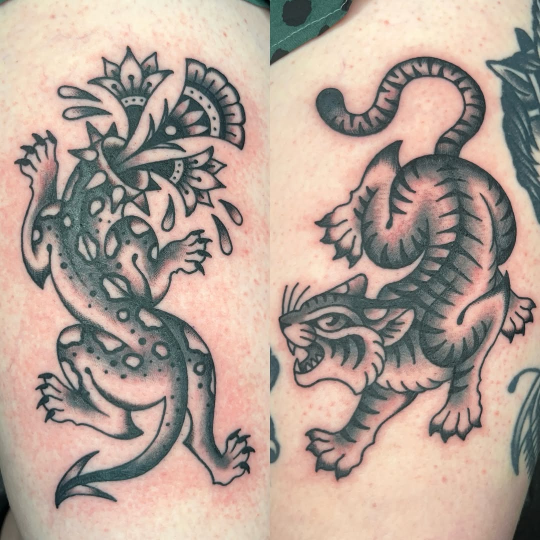 Tattoo by @natpowertat — american_traditional, black_and_grey