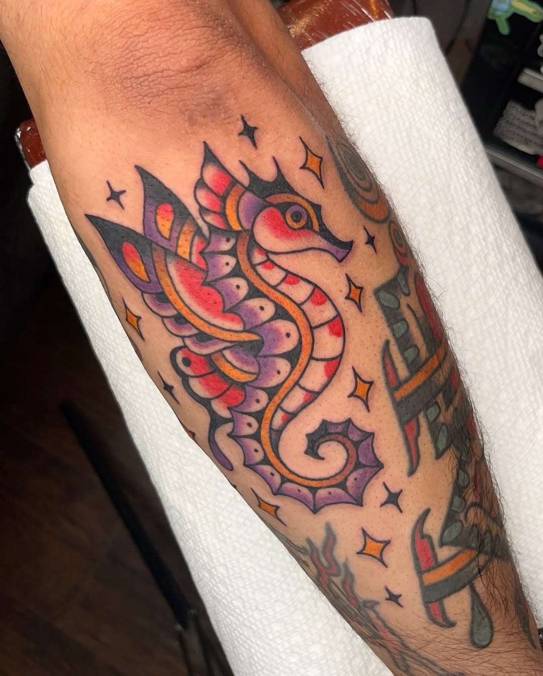 Tattoo by @natpowertat — american_traditional