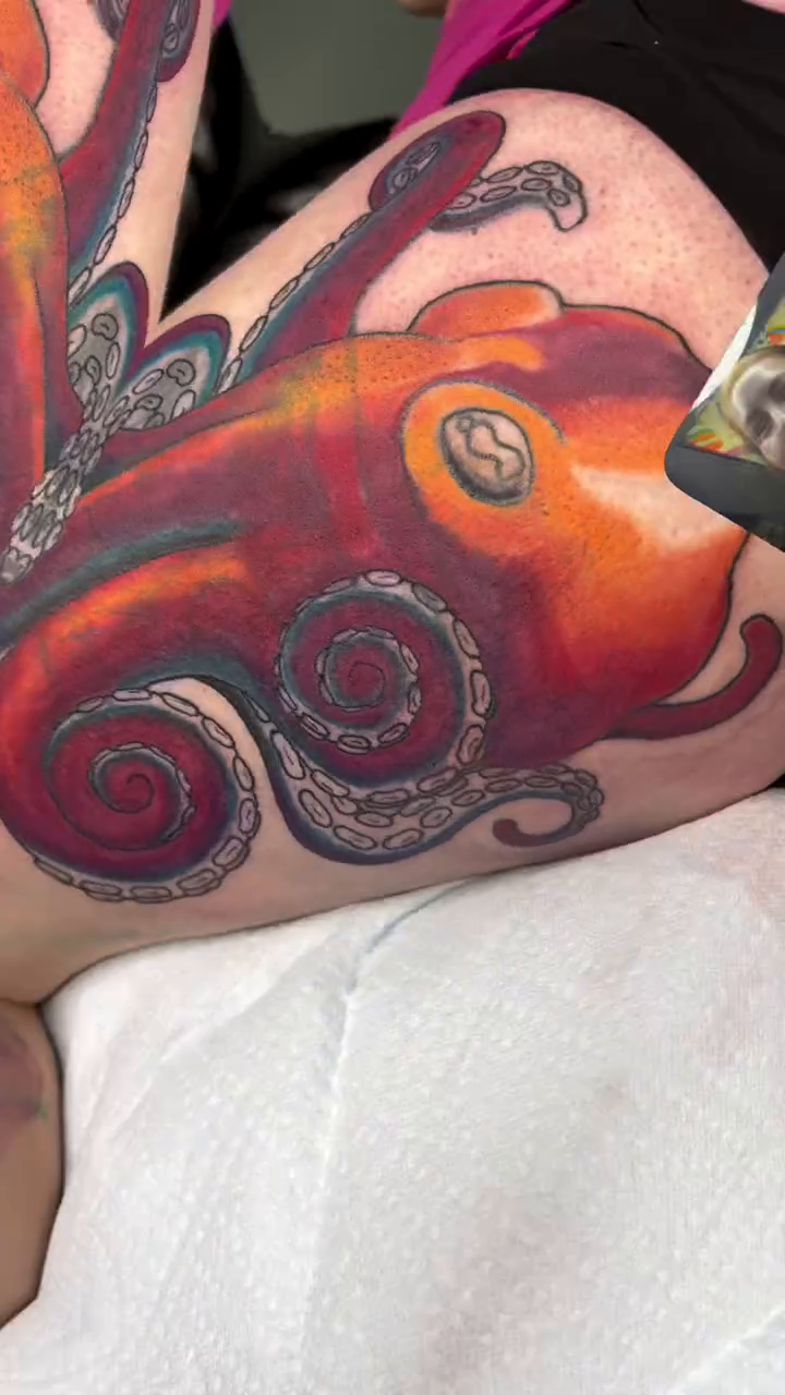 Tattoo by @danifriedtattoos — illustrative, color