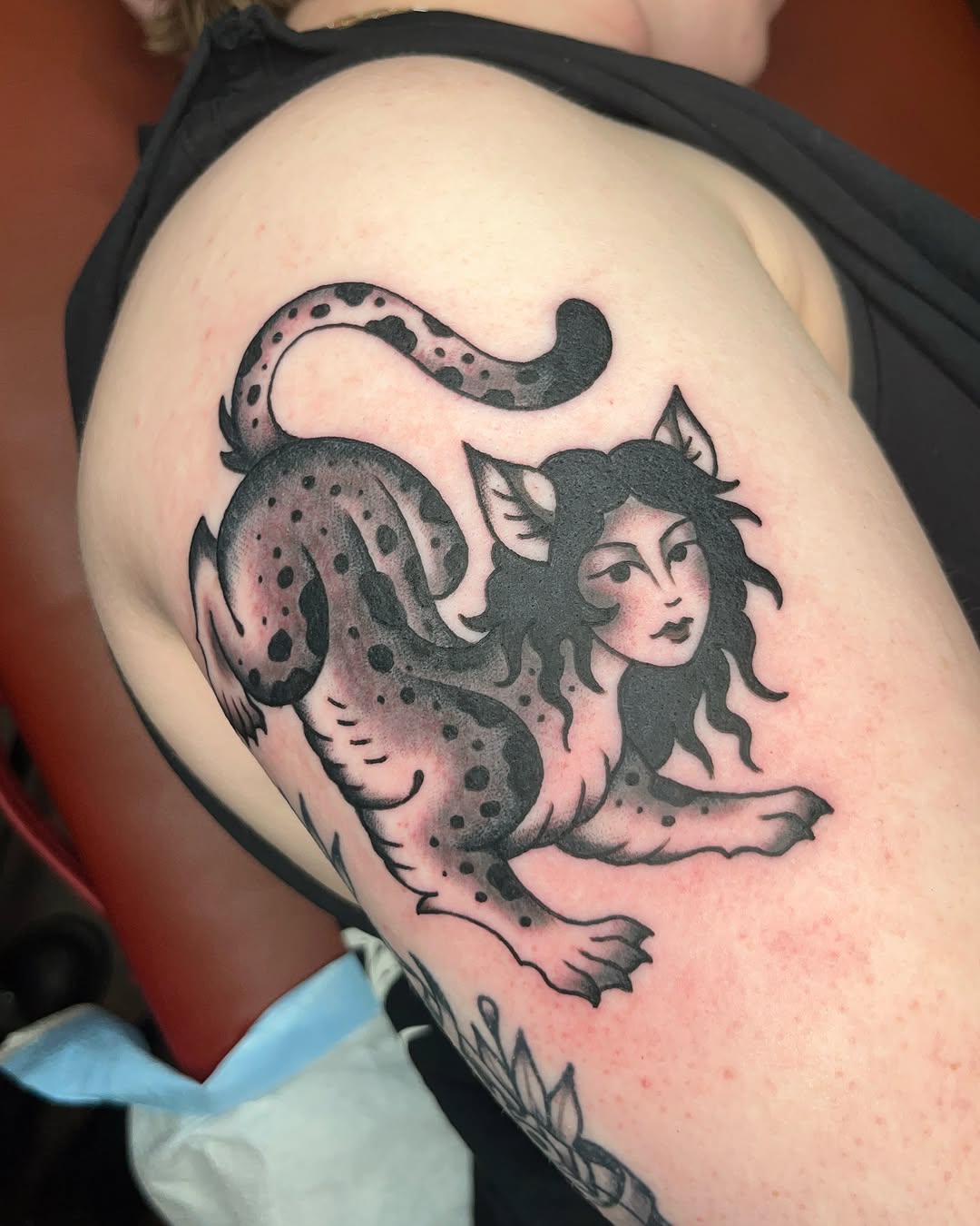 Tattoo by @natpowertat — neo_traditional