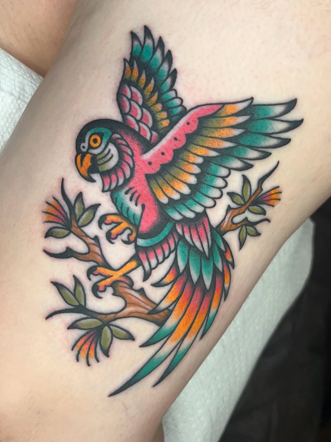 Tattoo by @natpowertat — american_traditional