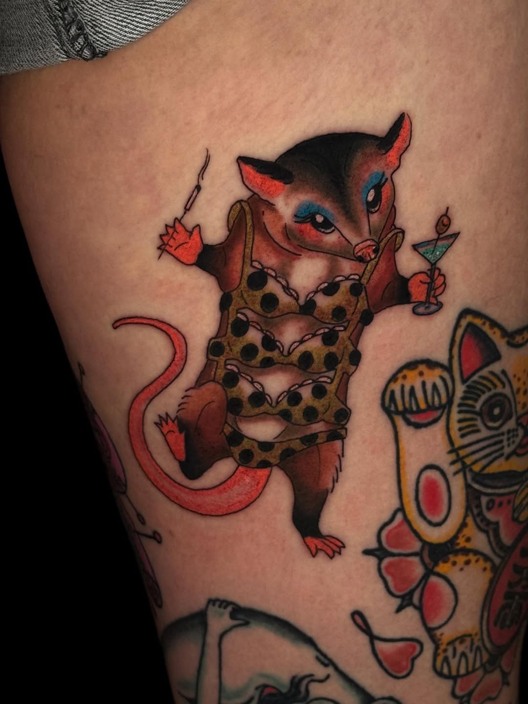 Tattoo by @jacieleetattoo โ american_traditional, new_school