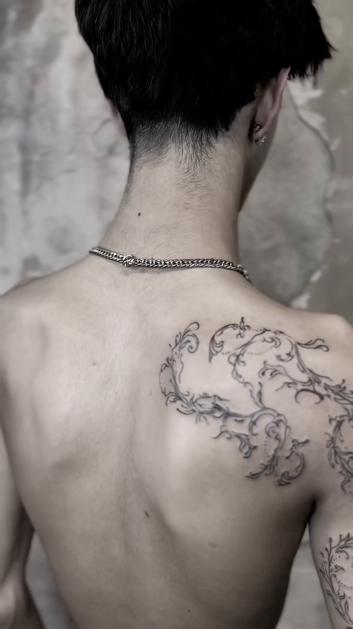 Tattoo by @oliversoames β fine_line, lettering_script