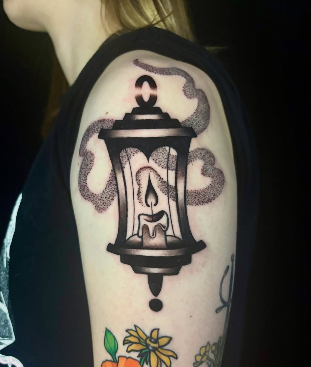 Tattoo by @ugghhhkylie — american_traditional, black_and_grey
