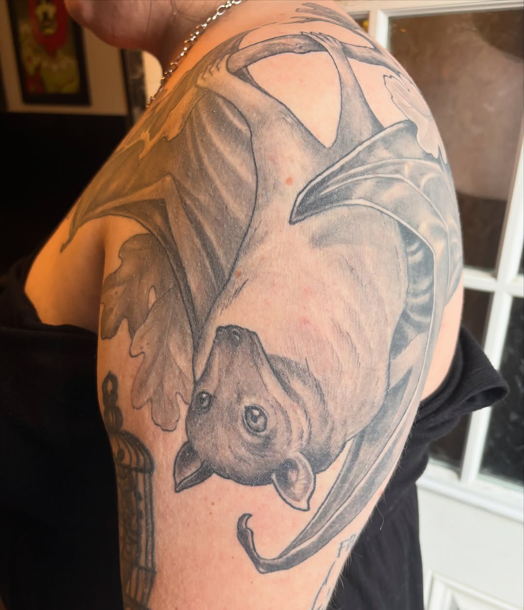 Tattoo by @shawn_hebrank — realism, black_and_grey