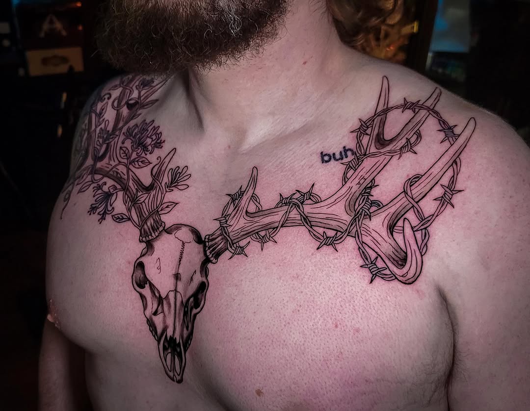 Tattoo by @tatsbyjesse — realism, black_and_grey