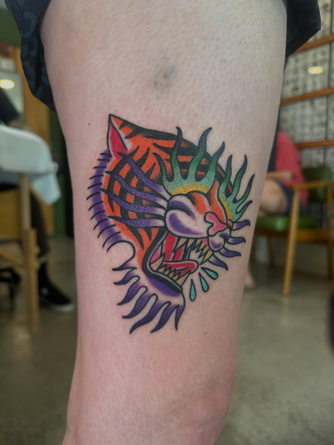 Tattoo by @whitneycreeptattoos — american_traditional, neo_traditional