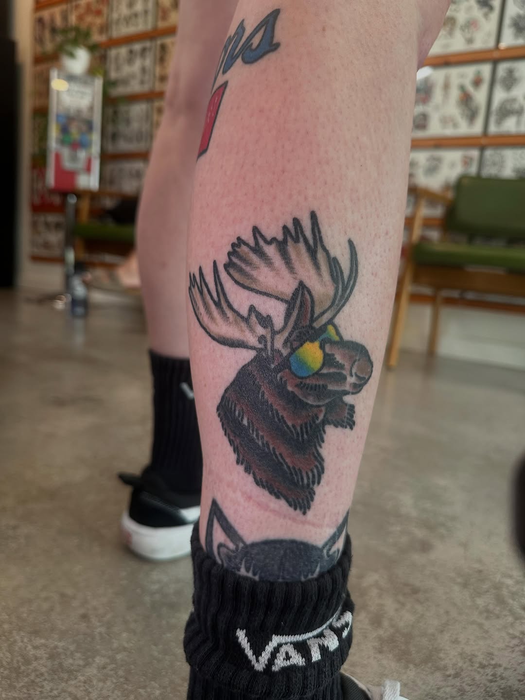 Tattoo by @whitneycreeptattoos — new_school