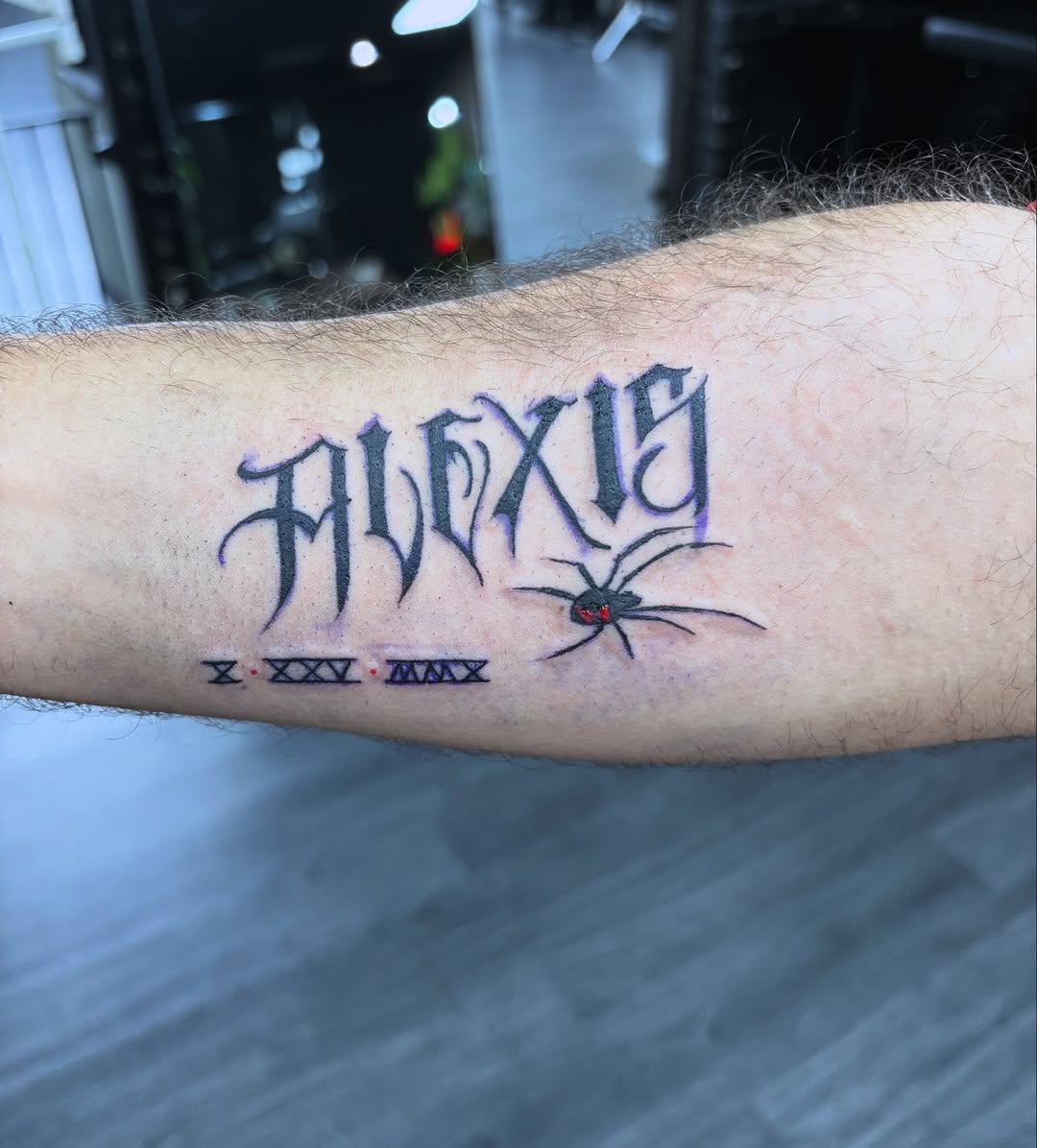 Tattoo by @gabewhatsyourinsta — lettering_script