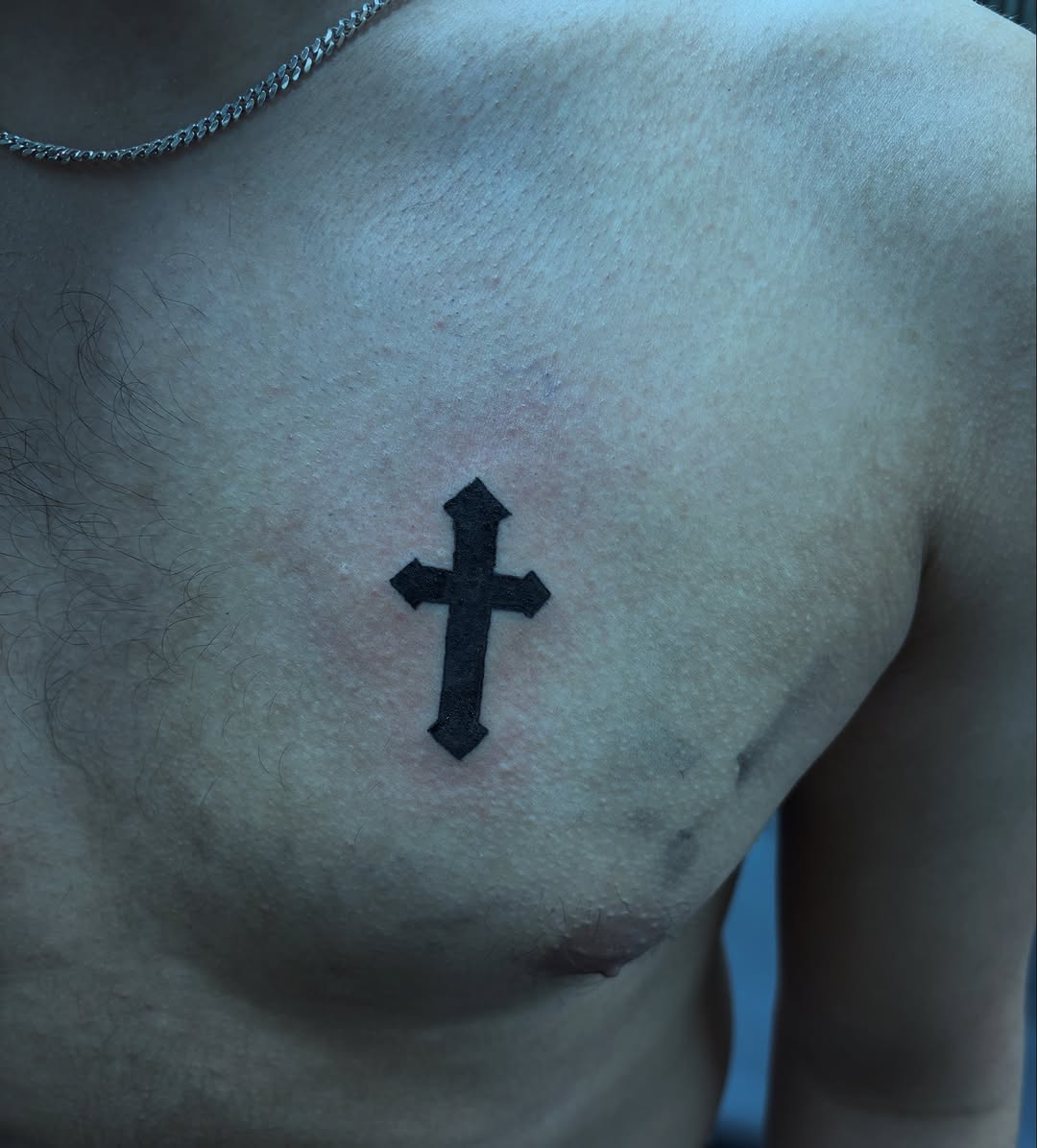 Tattoo by @gabewhatsyourinsta — blackwork