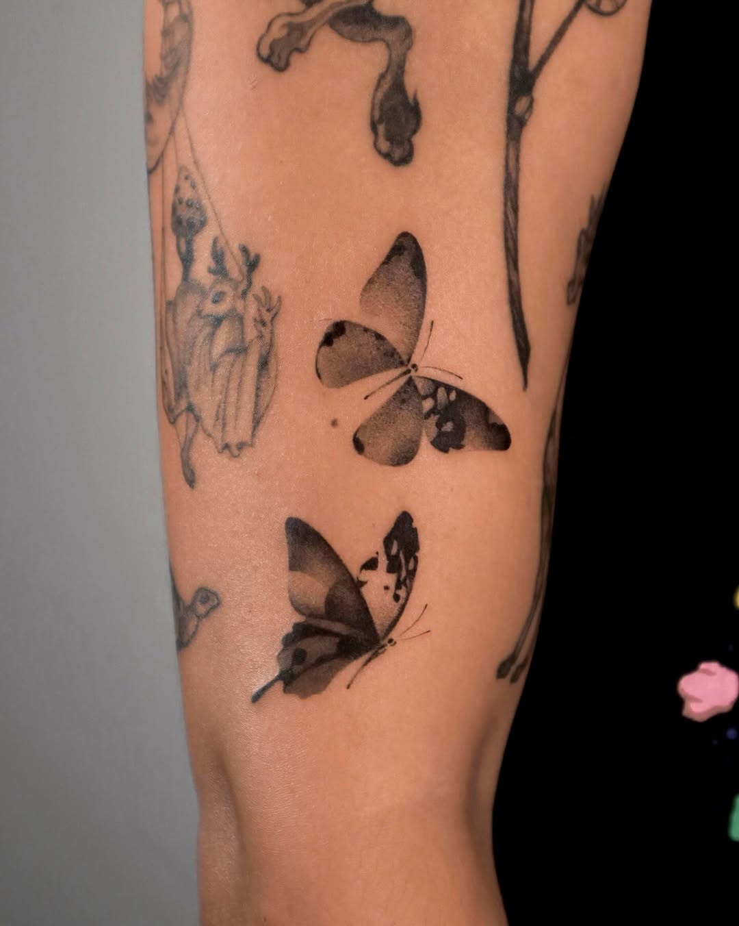 Tattoo by @rivdttt β illustrative, black_and_grey