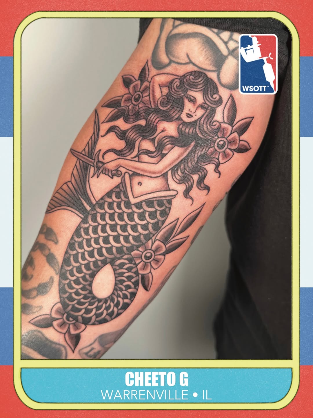 Tattoo by @cheeto_g_art_ — american_traditional, black_and_grey