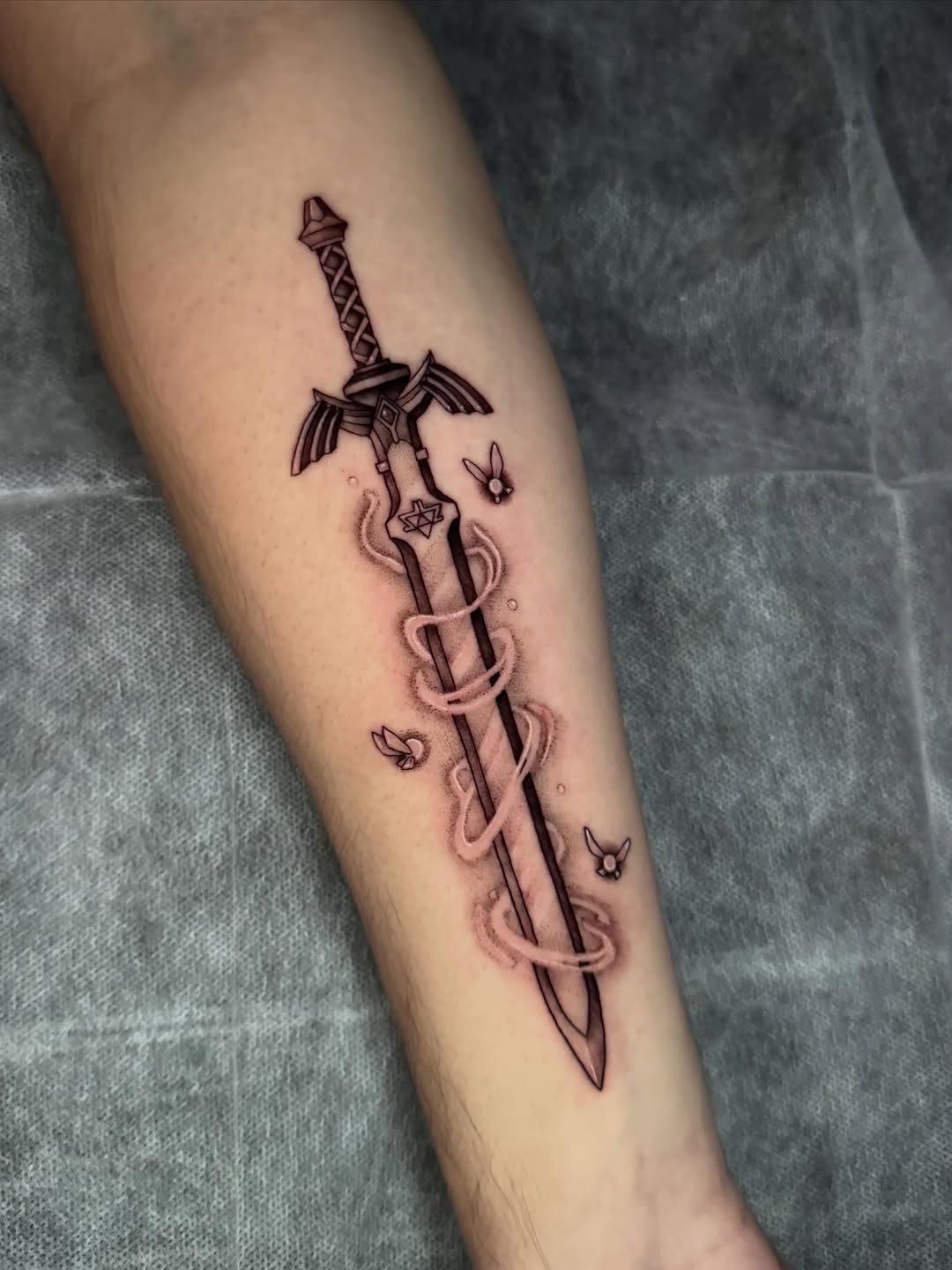 Tattoo by @hackytats — black_and_grey, realism