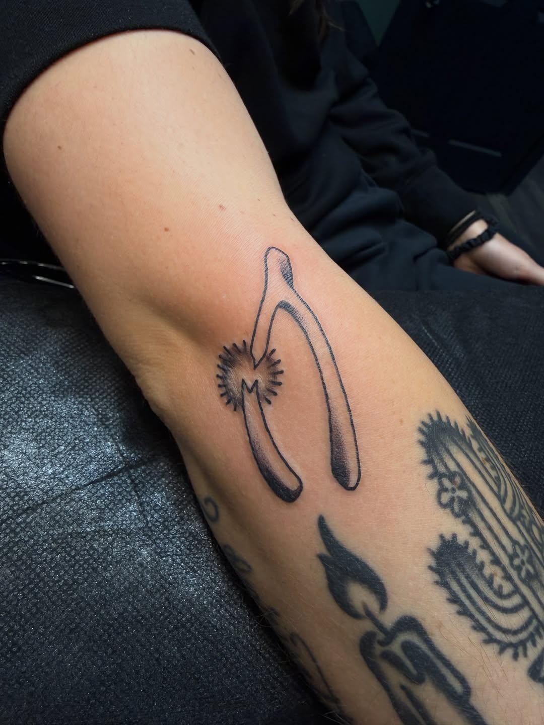 Tattoo by @new_erah_design — fine_line, black_and_grey