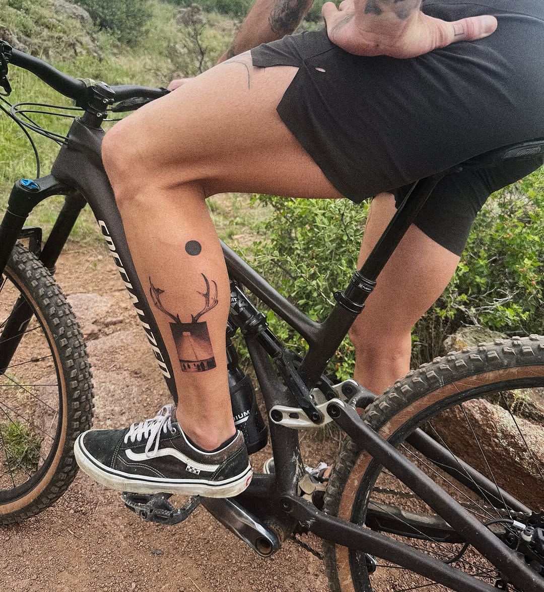 Tattoo by @mollymurrayink — illustrative, black_and_grey