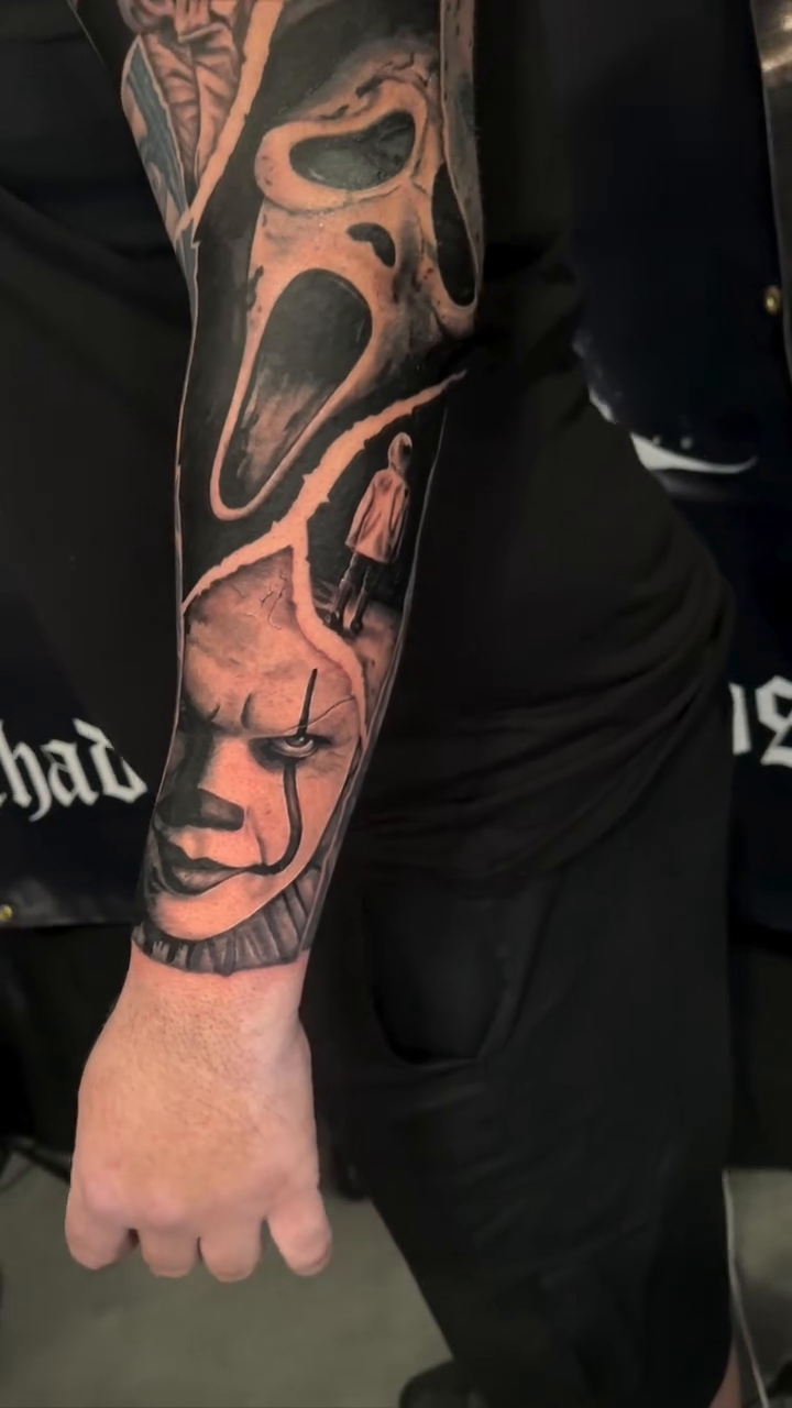 Tattoo by @chadbelltattoos โ realism, dark_realism