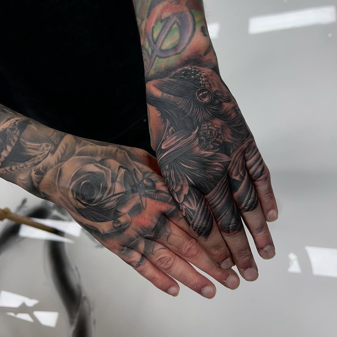 Tattoo by @boha_tattoos — black_and_grey, realism