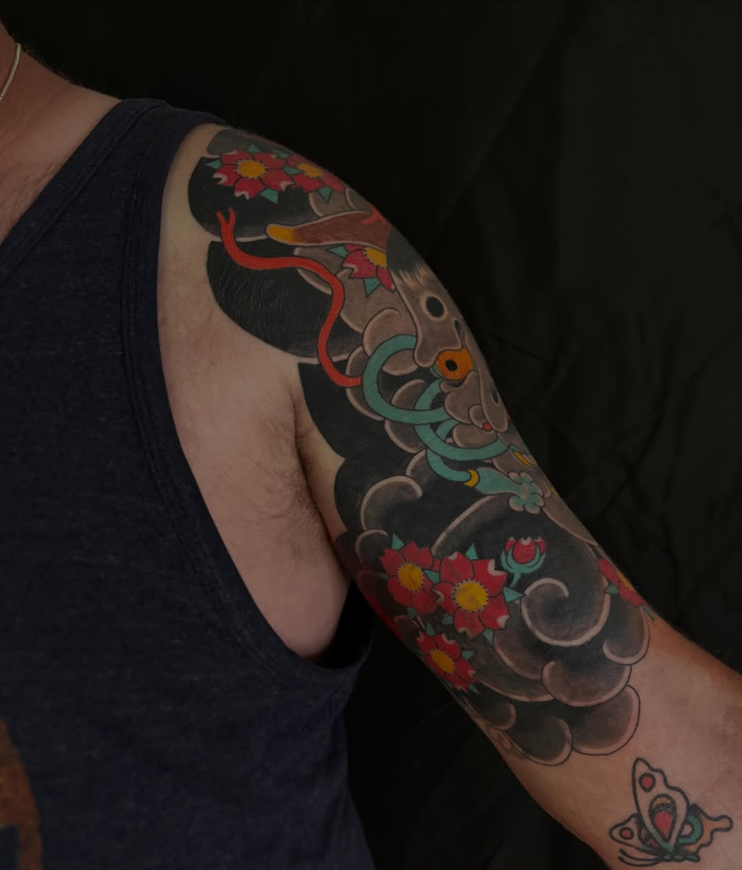 Tattoo by @z.hendrickson — japanese_irezumi, illustrative